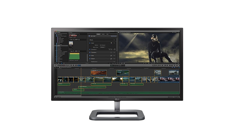 Front view of 31" 4K Monitor dla profesjonalistów 31MU97Z-B