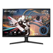 Monitor LG 31,5”  QHD UltraGear™ VA 144Hz 32GK650F 32GK650F-B - widok z przodu