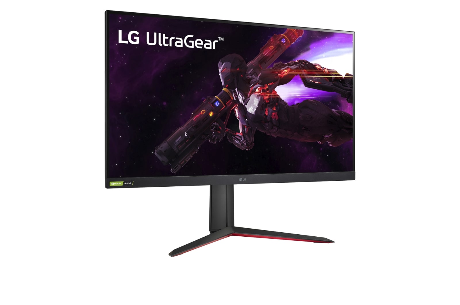 LG Monitor LG 32” UltraGear™ Nano IPS 1ms Gaming Monitor with NVIDIA® G-SYNC® Compatible 32GP850 , 32GP850-B