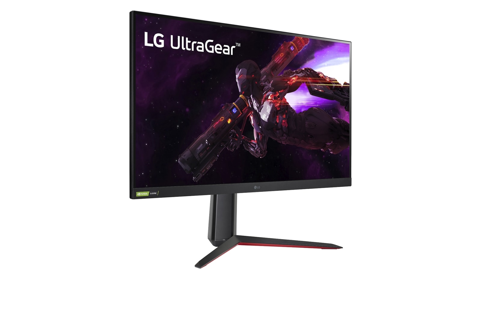 LG Monitor LG 32” UltraGear™ Nano IPS 1ms Gaming Monitor with NVIDIA® G-SYNC® Compatible 32GP850 , 32GP850-B