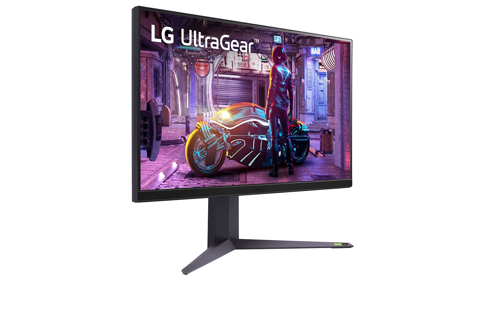 LG Monitor gamingowy UltraGear™ QHD 32”, o częstotliwości odświeżania 240 Hz (260 Hz po podkręceniu), 32GQ850-B