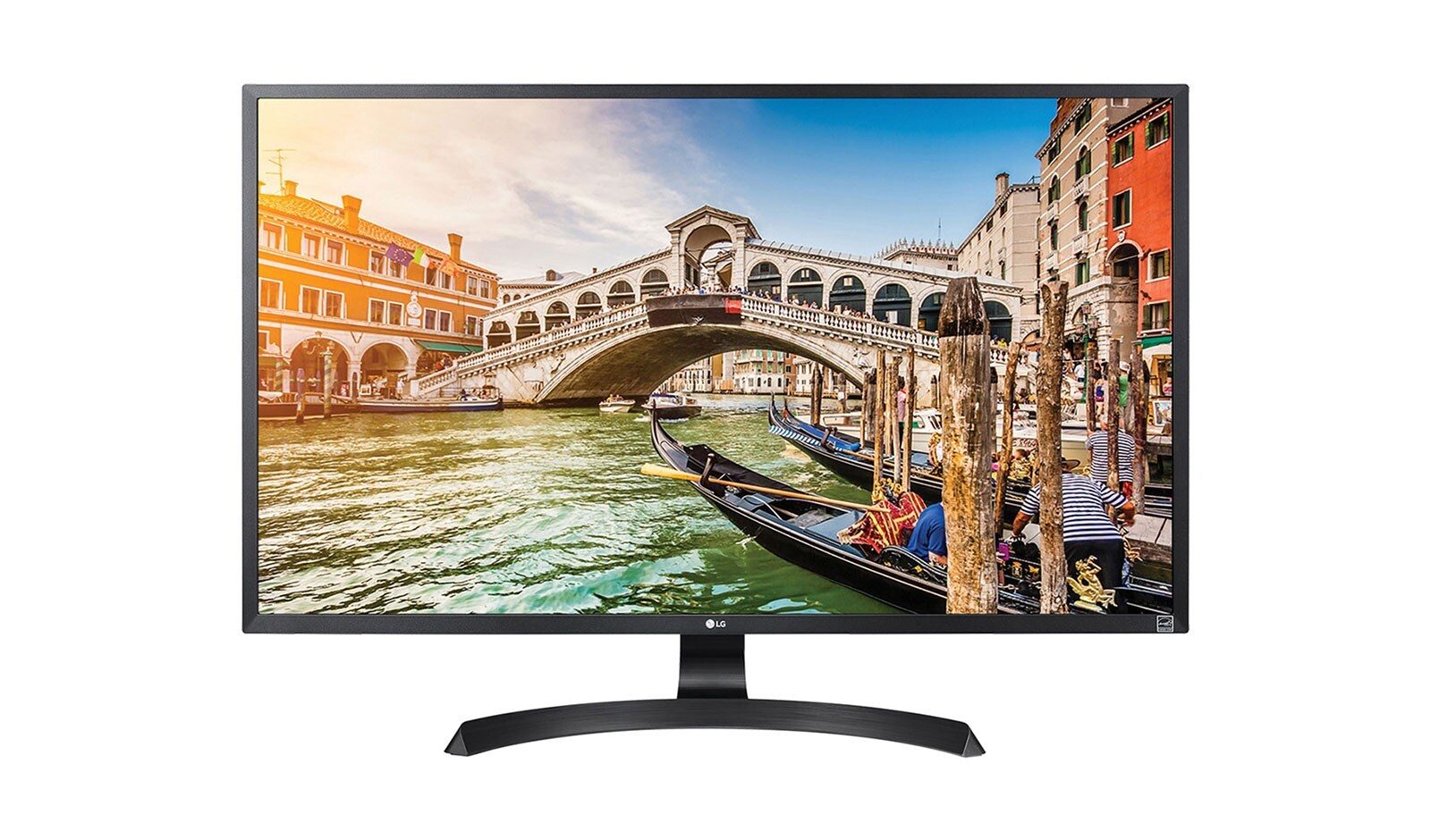 4K IPS LED UltraHD monitor 32UD59-B - widok z przodu