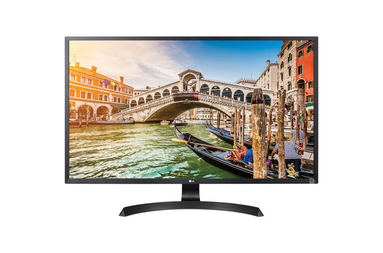 4K IPS LED UltraHD monitor 32UD59-B - widok z przodu