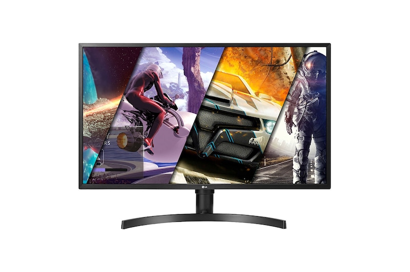 Front view of Monitor LG 31,5” UHD 4K Radeon FreeSync™ 32UK550-B 32UK550-B