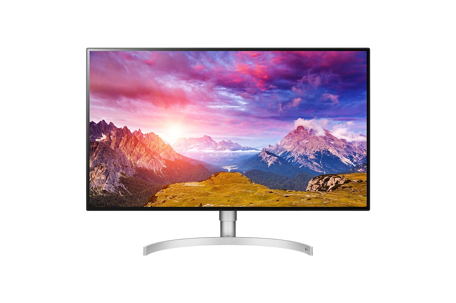 32” monitor 4K z HDR 32UK950-W - widok z przodu
