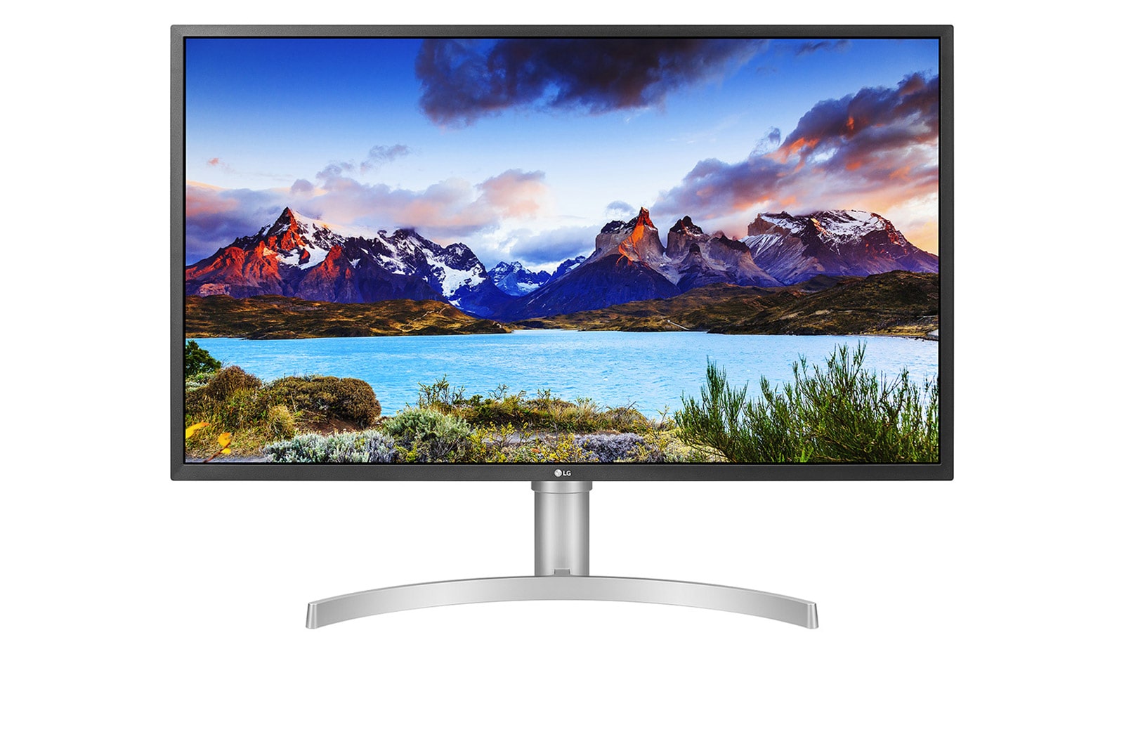 Monitor LG 32” 4K UHD VESA Display HDR 600 32UL750-W 32UL750-W - widok z przodu