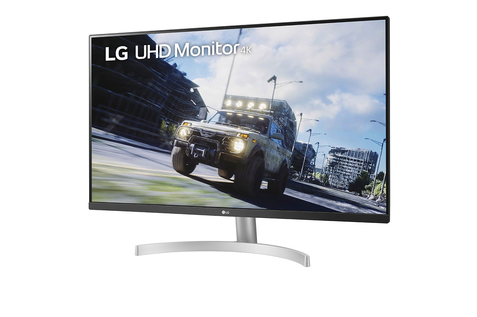 LG Monitor LG 32'' 4K UHD HDR z FreeSync™ i głosnikami 32UN500-W, 32UN500-W