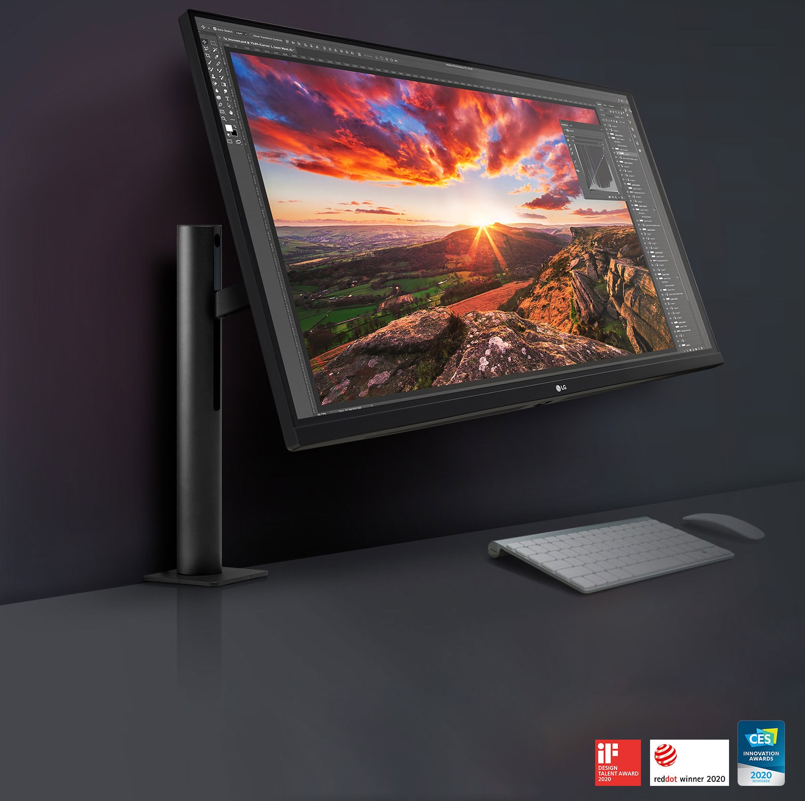 Monitor IPS 27” UHD 4K Ergo z USB Type-C™ 27UN880 - 27UN880