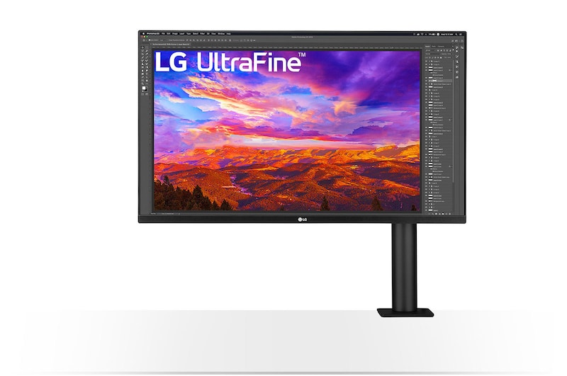 LG Monitor LG 31,5’’ UltraFine™ Display Ergo 4K z HDR10 32UN880-B, 32UN880-B