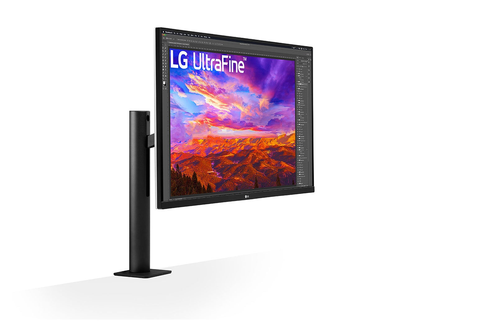 LG Monitor LG 31,5’’ UltraFine™ Display Ergo 4K z HDR10 32UN880P-B, 32UN880P-B