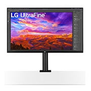 LG Monitor LG 31,5’’ UltraFine™ Display Ergo 4K z HDR10 32UN880P-B, 32UN880P-B