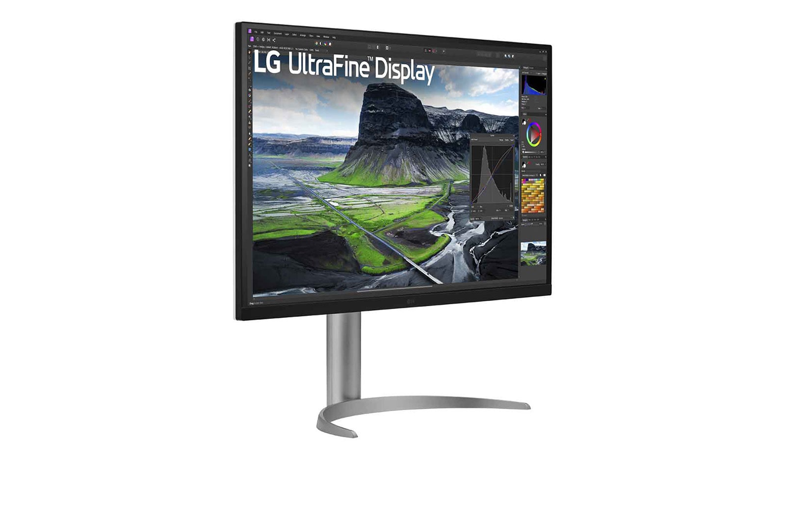 LG Monitor UHD 4K IPS Black o przekątnej ekranu 32” ze współczynnikiem kontrastu 2000:1, 32UQ850V-W
