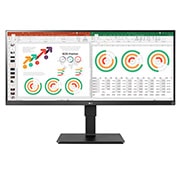 Monitor LG 34” UltraWide™ QHD IPS z HDR10 34BN770-B 34BN770-B - widok z przodu