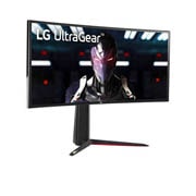 LG Monitor LG 34” UltraGear™ Nano IPS 1ms 144Hz 34GN850P, 34GN850P-B
