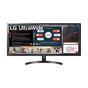 Monitor LG 34” UltraWide™ IPS Full HD 34WK500 34WK500-P - widok z przodu