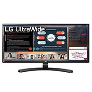 Monitor LG 34” IPS QHD UltraWide™ 34WL750-B 34WL750-B - widok z przodu