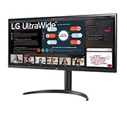 LG Monitor 34” 21:9 UltraWide™ Full HD IPS z technologią AMD FreeSync™ 34WP550-B, 34WP550-B