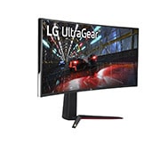 LG Monitor LG 38” Zakrzywiony UltraGear™, Nano IPS, WQHD+, 1ms, 160Hz(O/C), HDR 600 Monitor z G-SYNC® Compatibility 38GN950-B, 38GN950-B