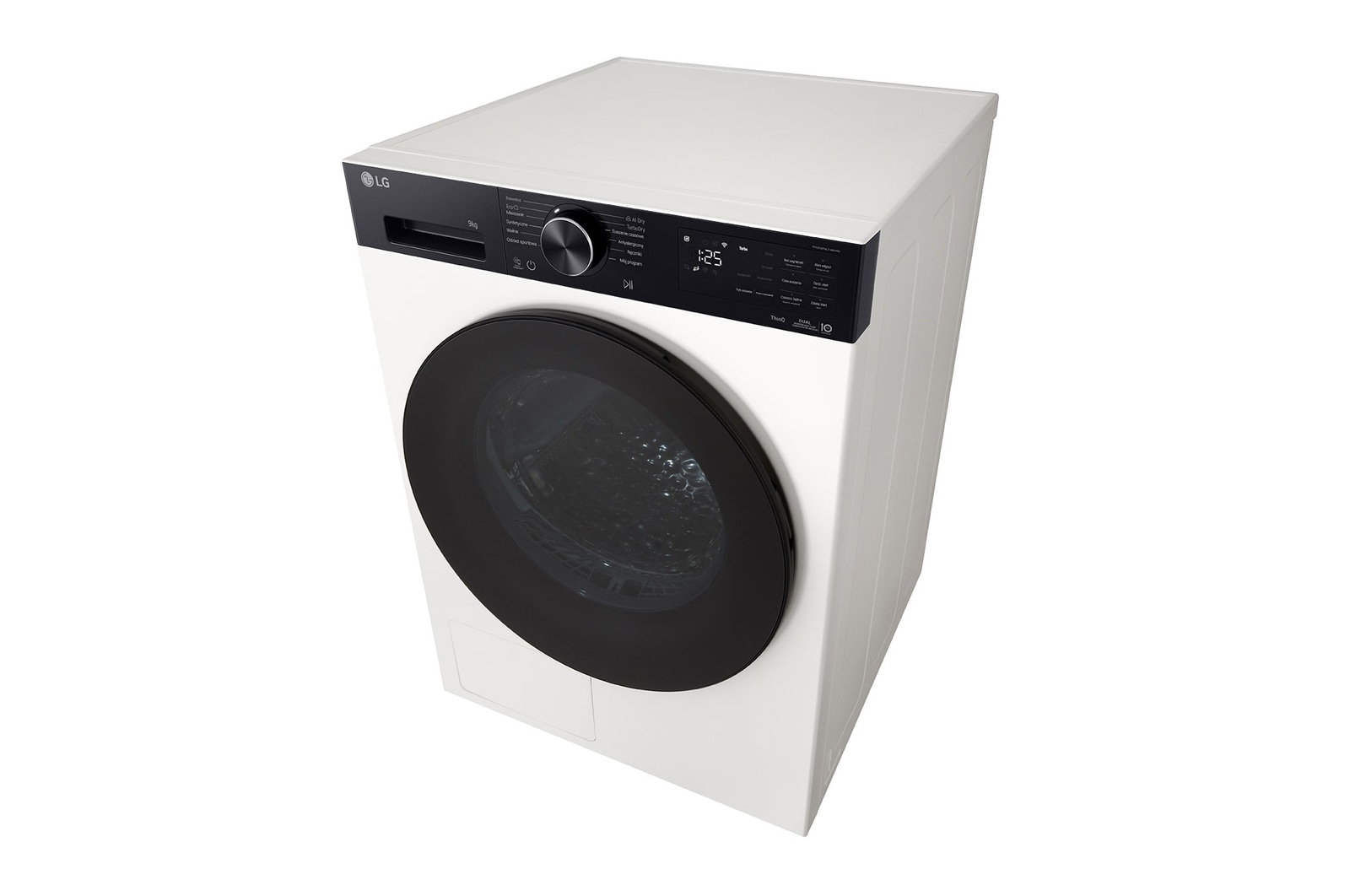 Szczegółowy widok bębna ze stali nierdzewnej