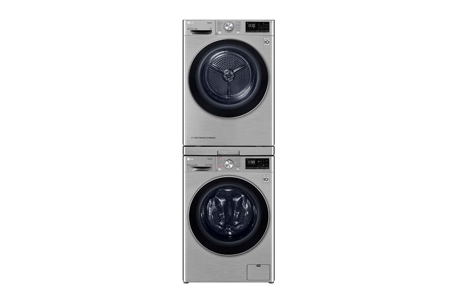 LG Srebrny łącznik pralki z suszarką z wysuwaną półką - DSKSS, DSKSS