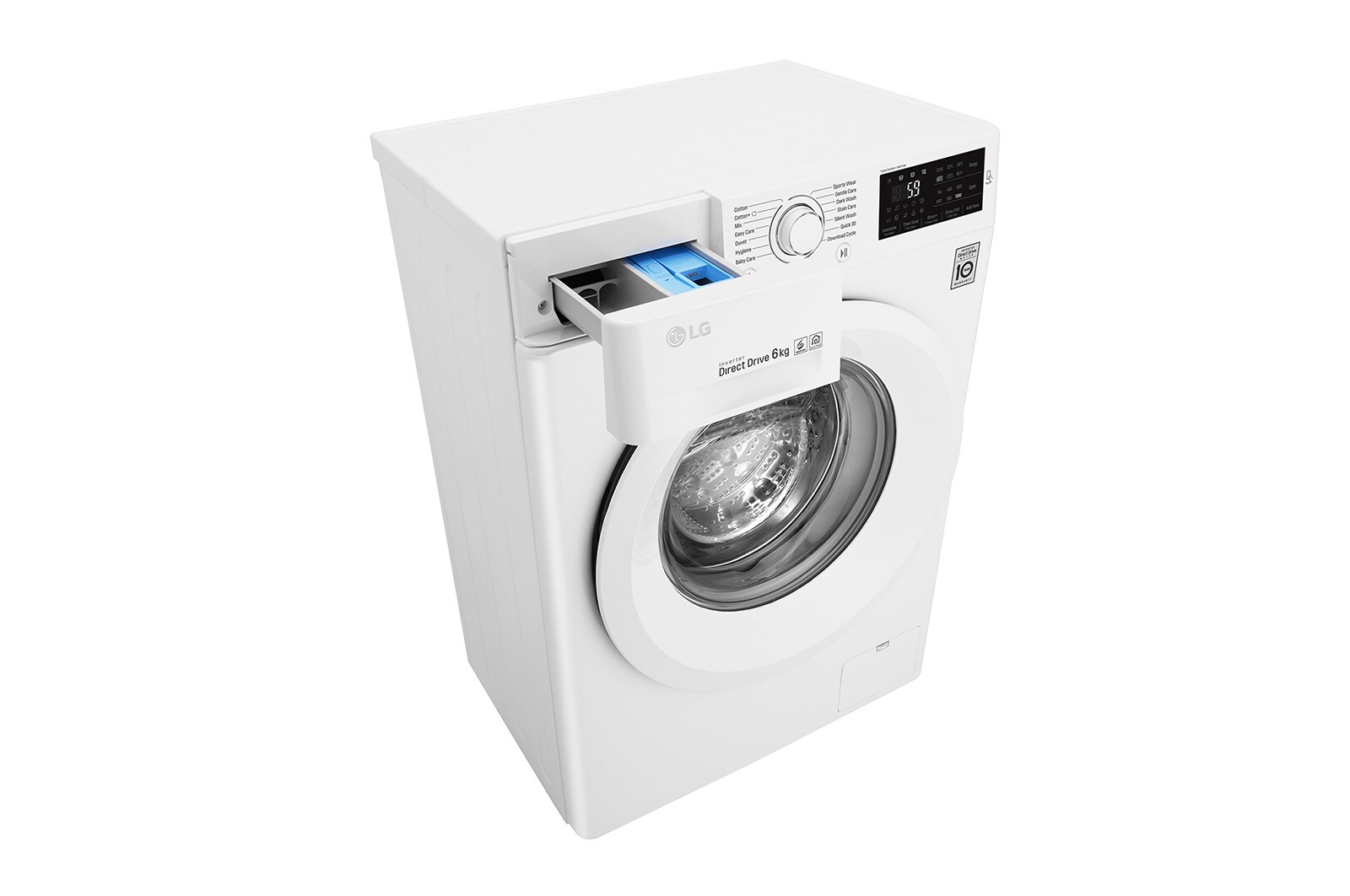 LG Pralka LG C5 slim 6kg 1000rpm F0J5NN3W, F0J5NN3W