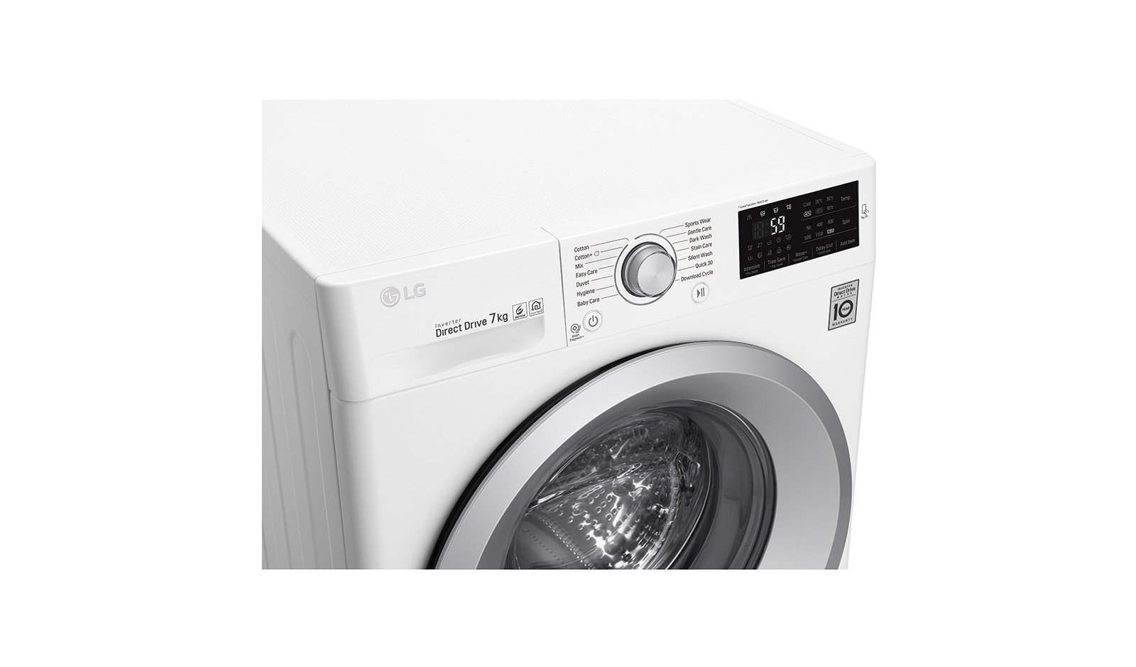 LG Pralka LG  C5 7kg 1000rpm F0J5QN4W, F0J5QN4W