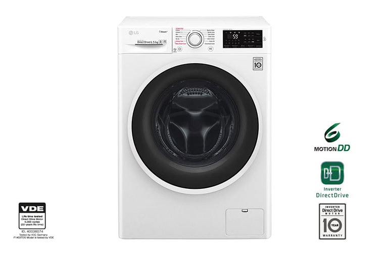 Pralka C4 slim SteamSpa 1000rpm F0J6WY0W - widok z przodu