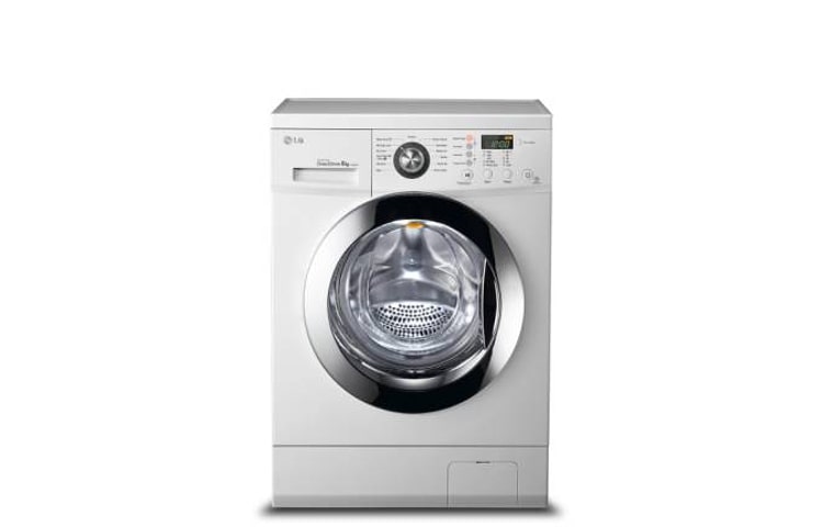 6 kg, silnik Direct Drive z 10 letnią gwarancją, 1000 obr., Smart Diagnosis, 13 programów F1089ND - widok z przodu
