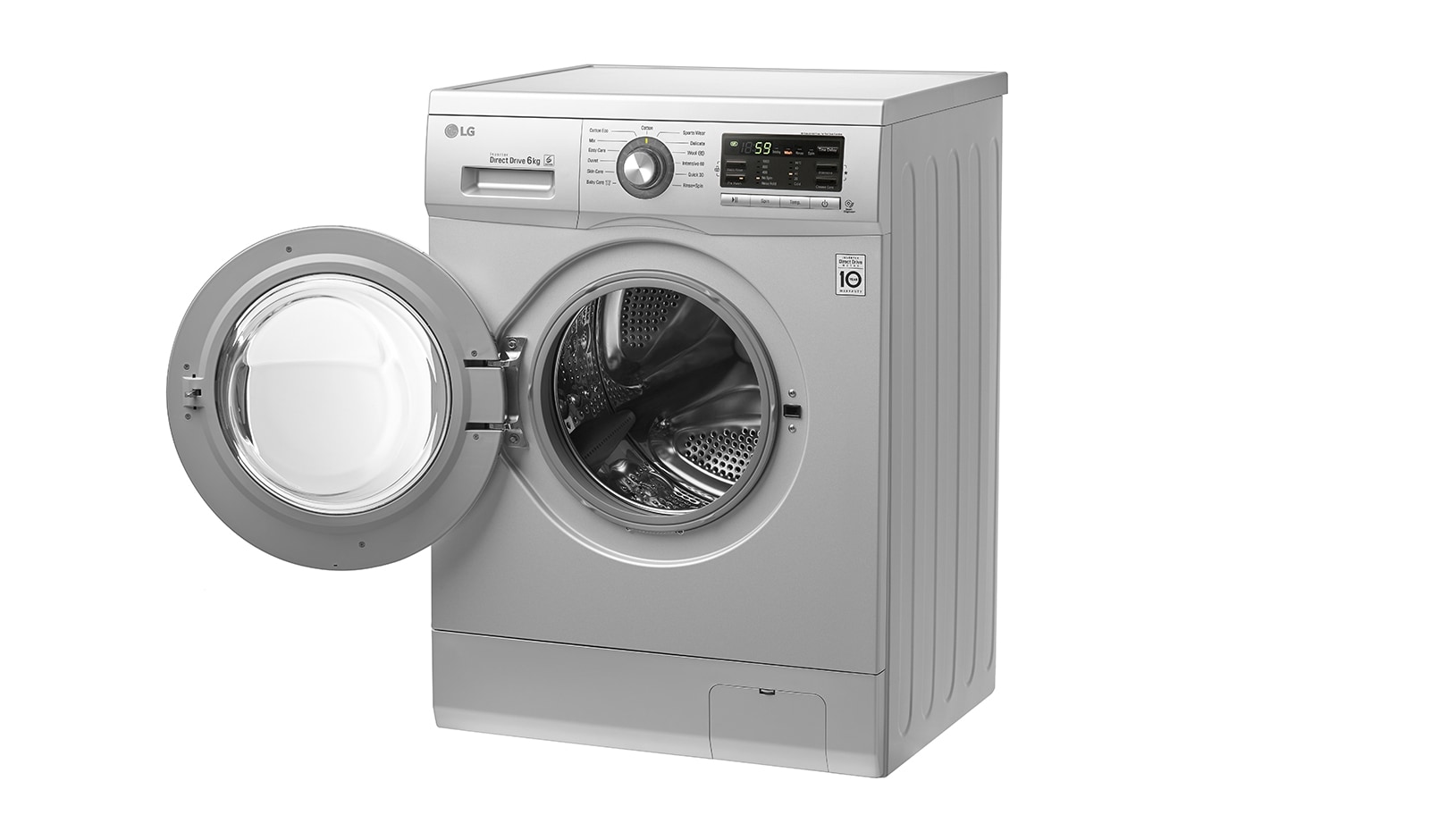 LG 6 KG, SILNIK DIRECT DRIVE Z 10 LETNIĄ GWARANCJĄ, 6 MOTION, 1000 OBR., SMART DIAGNOSIS, 13 PROGRAMÓW, F1096ND4