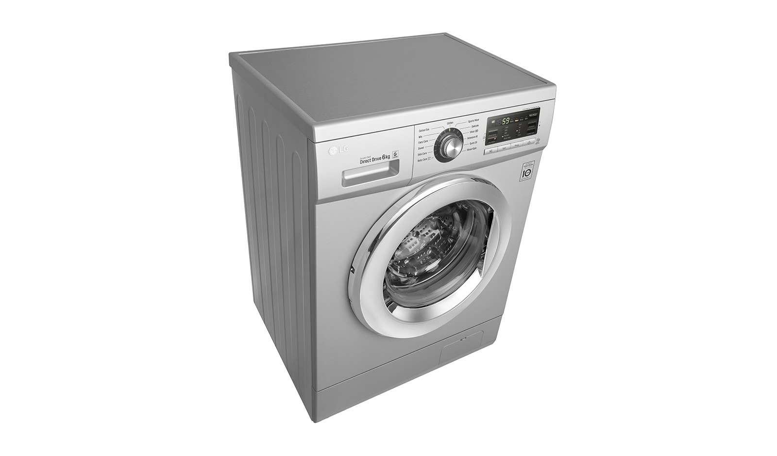LG 6 KG, SILNIK DIRECT DRIVE Z 10 LETNIĄ GWARANCJĄ, 6 MOTION, 1000 OBR., SMART DIAGNOSIS, 13 PROGRAMÓW, F1096ND4
