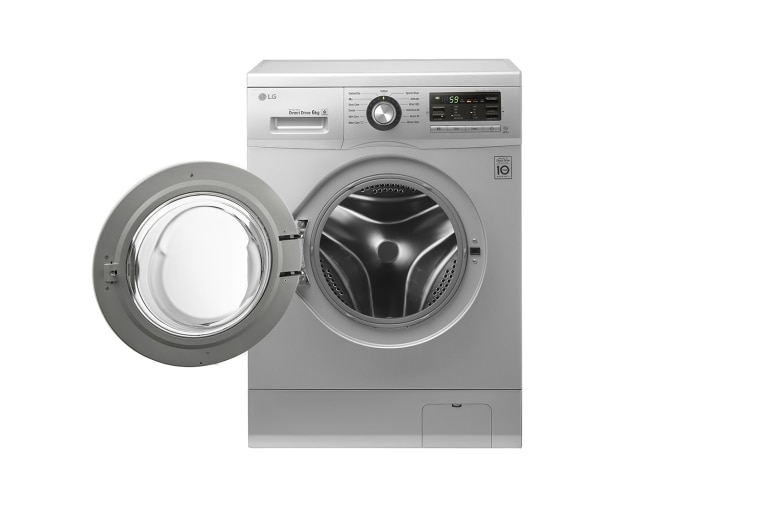 LG 6 KG, SILNIK DIRECT DRIVE Z 10 LETNIĄ GWARANCJĄ, 6 MOTION, 1000 OBR., SMART DIAGNOSIS, 13 PROGRAMÓW, F1096ND4