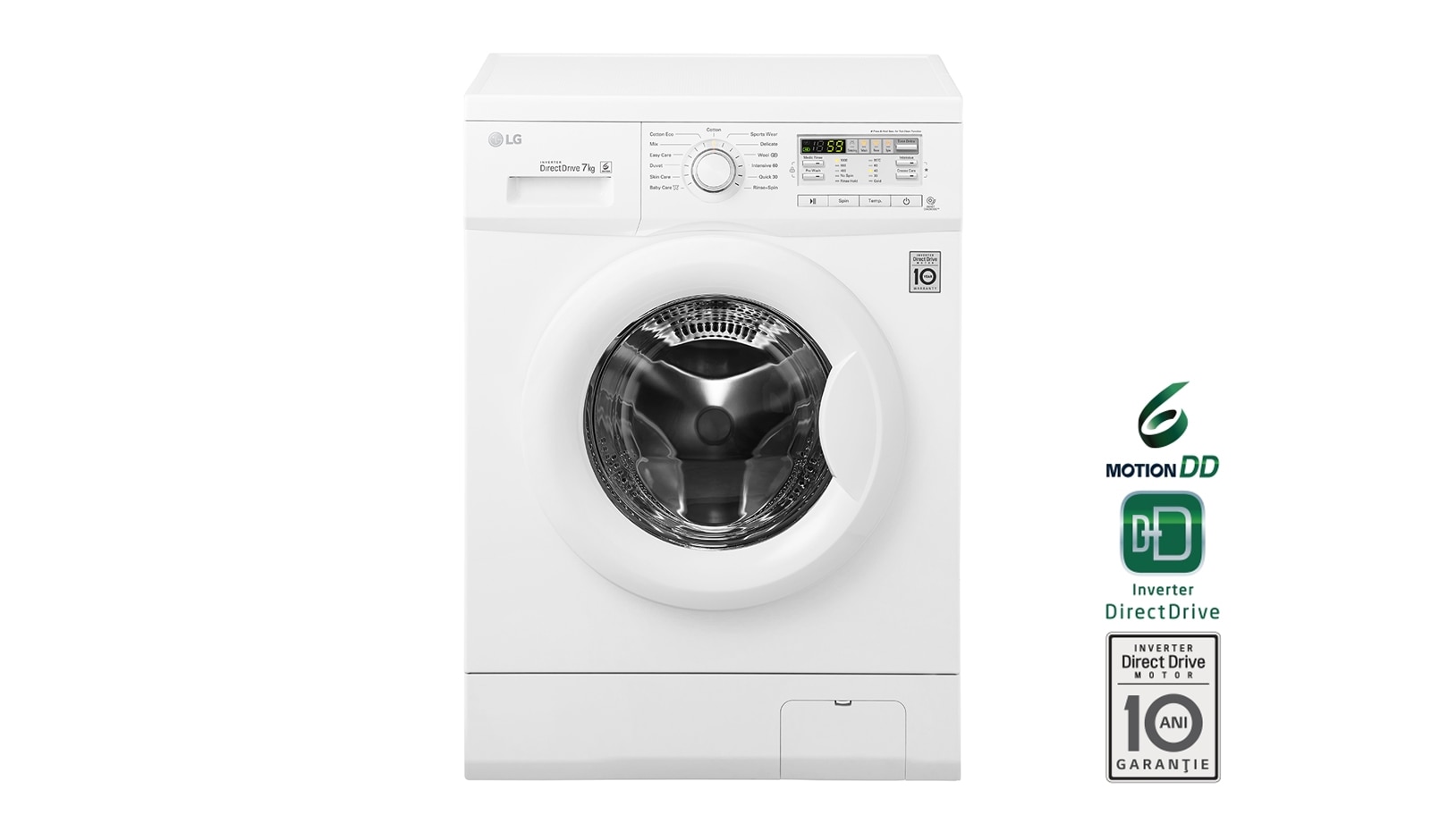 Pralka 6Motion DD F10B8QD0 - widok z przodu
