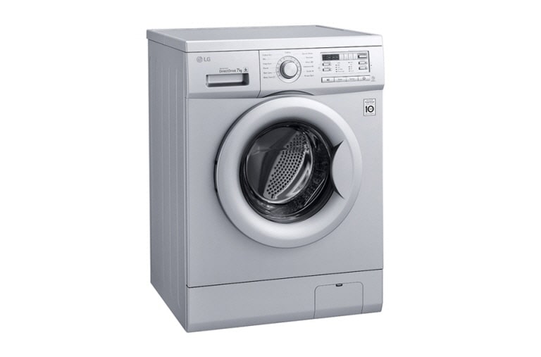 LG 7 KG, SILNIK DIRECT DRIVE Z 10 LETNIĄ GWARANCJĄ, 6 MOTION, 1000 OBR., SMART DIAGNOSIS, 13 PROGRAMÓW, F10B8QD5