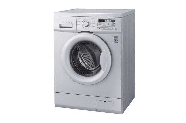 LG 7 KG, SILNIK DIRECT DRIVE Z 10 LETNIĄ GWARANCJĄ, 6 MOTION, 1000 OBR., SMART DIAGNOSIS, 13 PROGRAMÓW, F10B8QD5