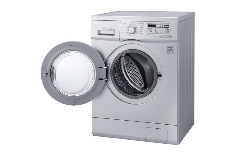 LG 7 KG, SILNIK DIRECT DRIVE Z 10 LETNIĄ GWARANCJĄ, 6 MOTION, 1000 OBR., SMART DIAGNOSIS, 13 PROGRAMÓW, F10B8QD5