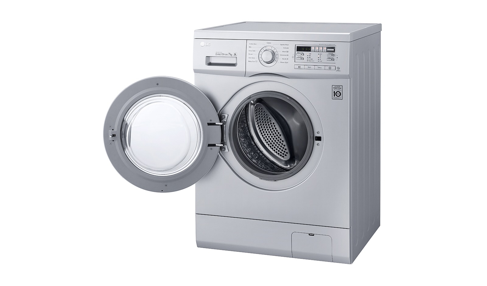 LG 7 KG, SILNIK DIRECT DRIVE Z 10 LETNIĄ GWARANCJĄ, 6 MOTION, 1000 OBR., SMART DIAGNOSIS, 13 PROGRAMÓW, F10B8QD5