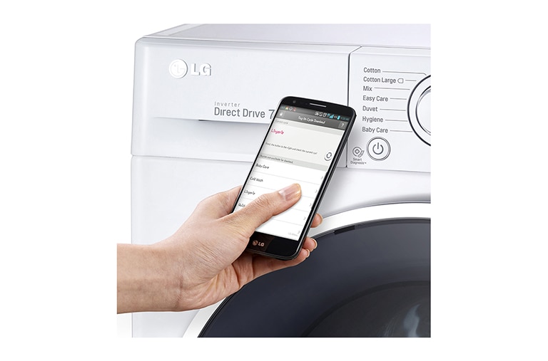 LG 7 kg, TurboWash™, Direct Drive, 1000rpm, NFC, F10U2QDN1
