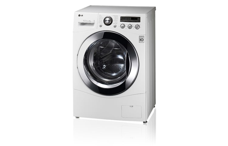 LG 6 kg, silnik Direct Drive z 10 letnią gwarancją, 1200 obr., 6 Motion, Smart Diagnosis, 14 programów, F1281ND