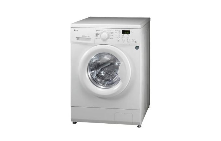 LG 7 kg, silnik Direct Drive z 10 letnią gwarancją, 1200 obr., Smart Diagnosis, 13 programów, F1292QD