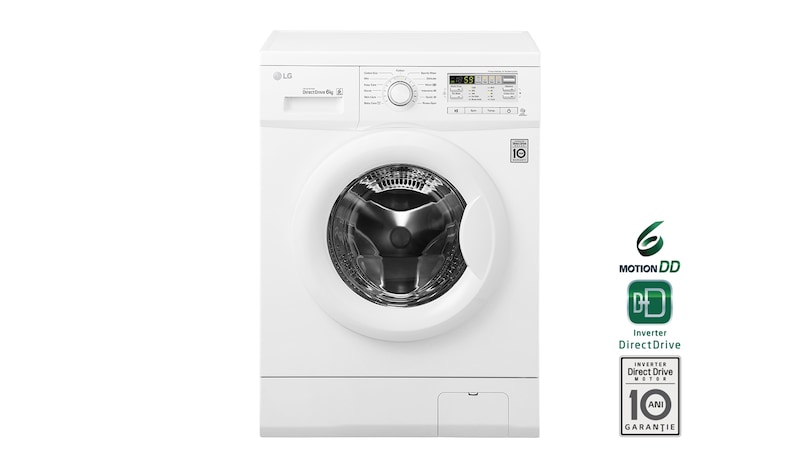 LG Pralka 6Motion DD slim, F12B8ND0