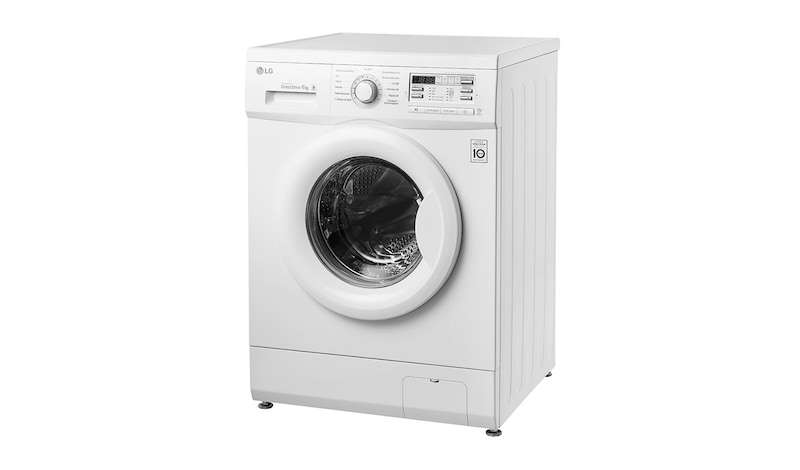 LG 6 kg, silnik Direct Drive z 10 letnią gwarancją, 6 motion, 1200 obr., Smart Diagnosis, 14 programów, , F12B8ND