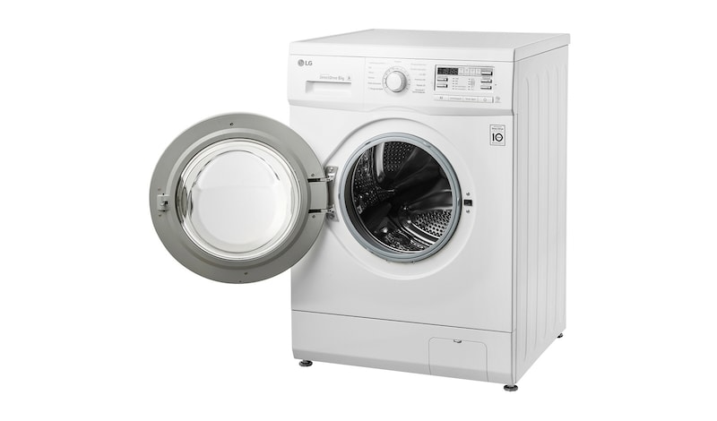 LG 6 kg, silnik Direct Drive z 10 letnią gwarancją, 6 motion, 1200 obr., Smart Diagnosis, 14 programów, , F12B8ND