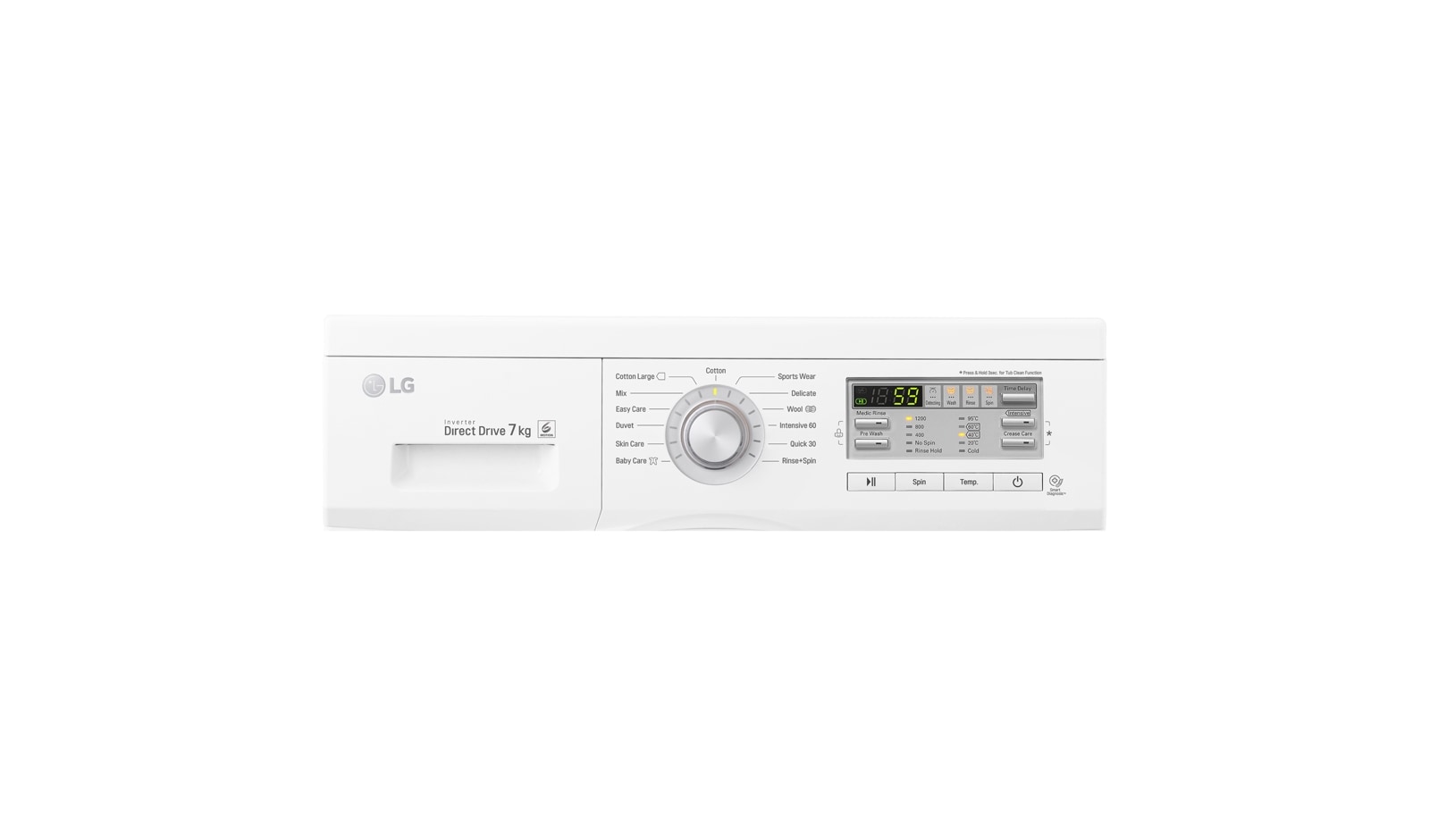 LG Pralka 6Motion DD, F12B8QD1
