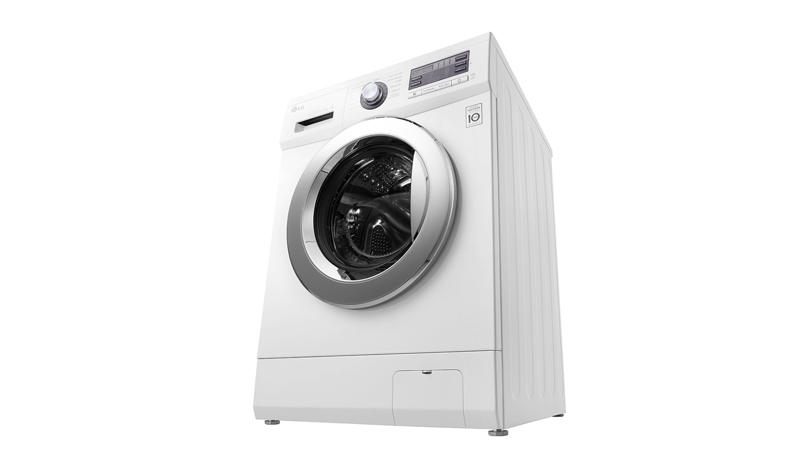 LG 8 kg, silnik Direct Drive z 10 letnią gwarancją, 6 motion, 1200 obr., Smart Diagnosis, 13 programów,, F12B8TD1