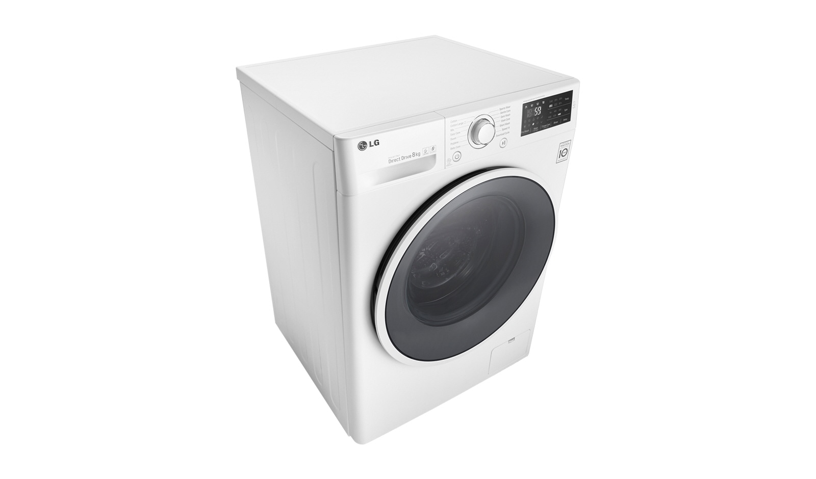 LG 8 kg, technologia TurboWash™, Direct Drive, 1200rpm, NFC, F12U2TDN0