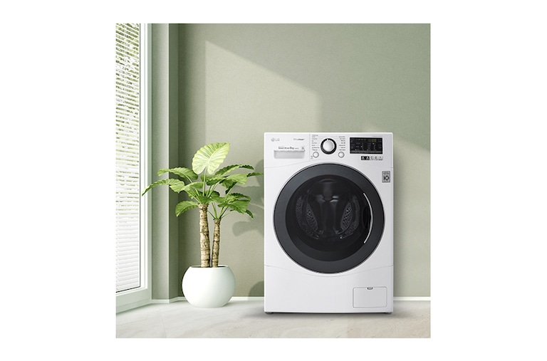 LG 8 kg, silnik Direct Drive z 10 letnią gwarancją, 6 motion, 1400 obr., Smart Diagnosis, 14 programów, F14A8TD