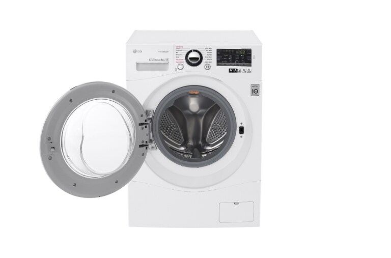 LG 8 kg, silnik Direct Drive z 10 letnią gwarancją, 6 motion, 1400 obr., Smart Diagnosis, 14 programów, F14A8TD