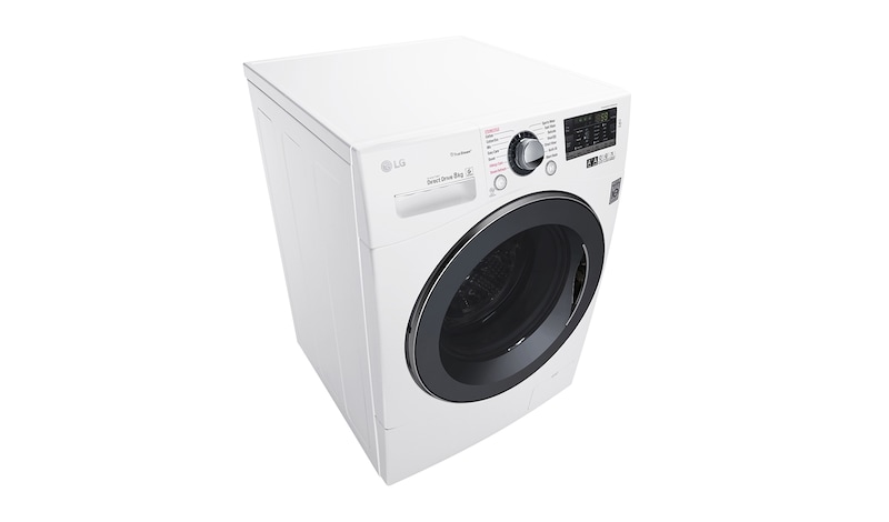 LG 8 kg, funkcje parowe, silnik Direct Drive z 10 letnią gwarancją, 6 motion, 1400 obr., Smart Diagnosis, 14 programów, , F14A8TDS