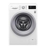 Pralka LG  C5 slim 6,5kg Steam 1200rpm F2J5WN4W F2J5WN4W - widok z przodu