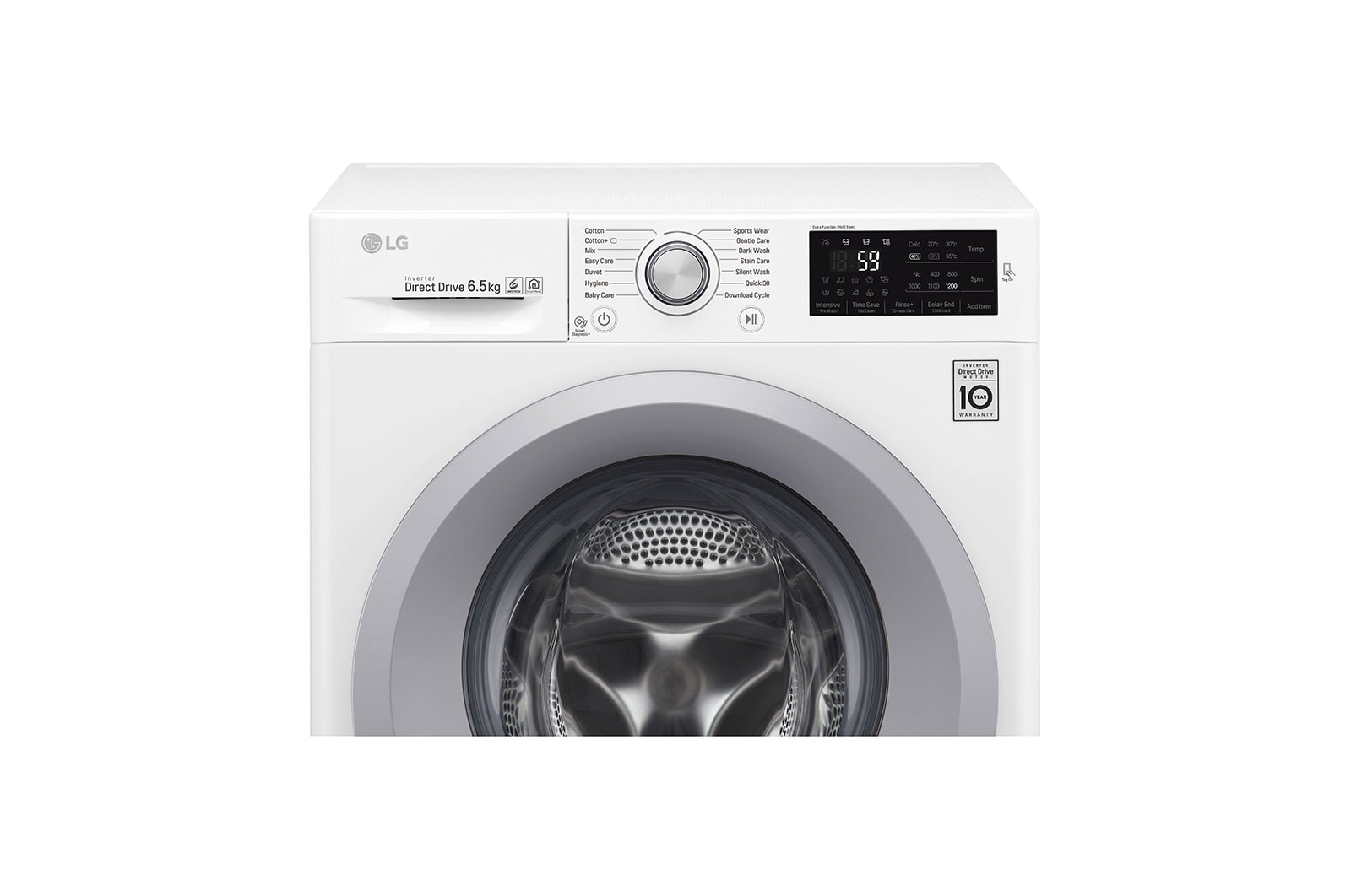 LG Pralka LG  C5 slim 6,5kg Steam 1200rpm F2J5WN4W, F2J5WN4W